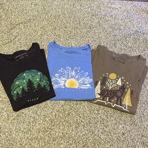 Life Is Good women’s Tshirt bundle of 3- size 3XL